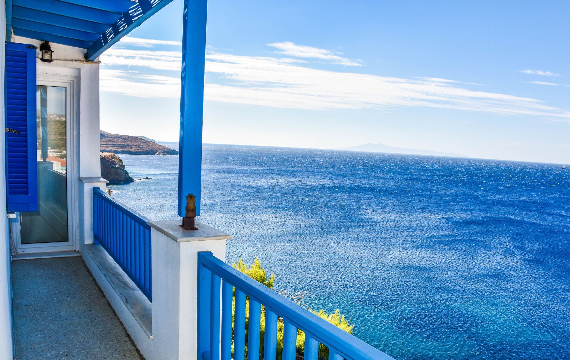 Aegean Sea View Villa Batsi  Exterior photo